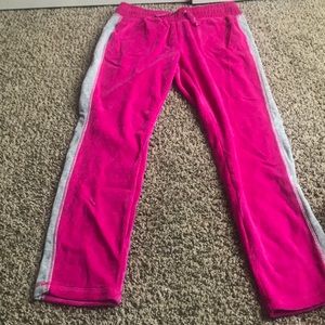 girls pink sweats